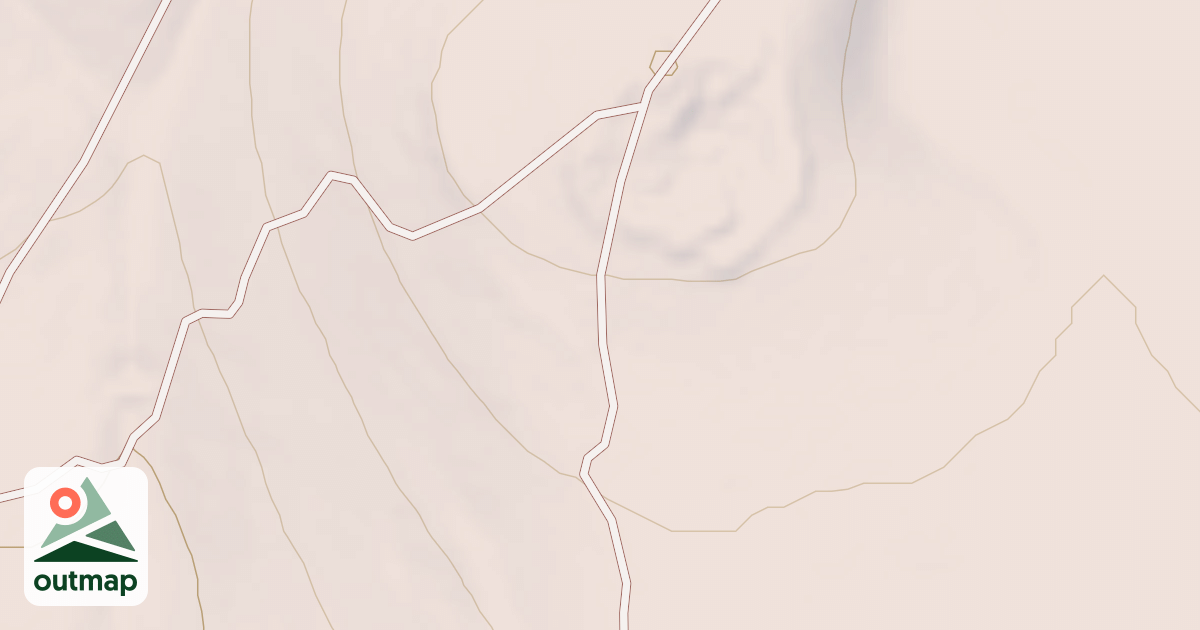 Map of Radar Hill OHV Trails