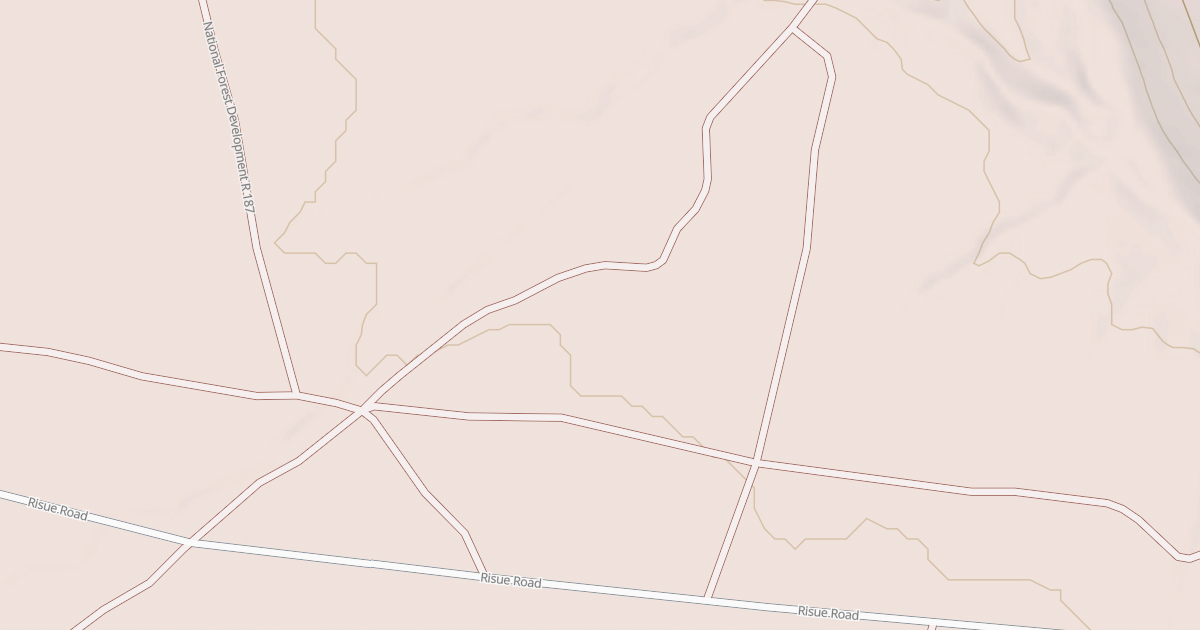 Map preview of GULCH SPRING ROAD