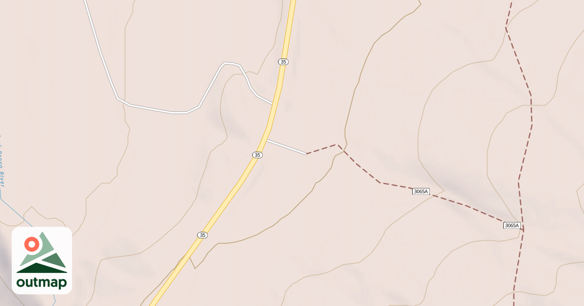 Map of IRON MINE DISPERSED SITE