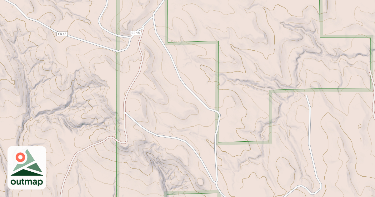 Map of 1223.B
