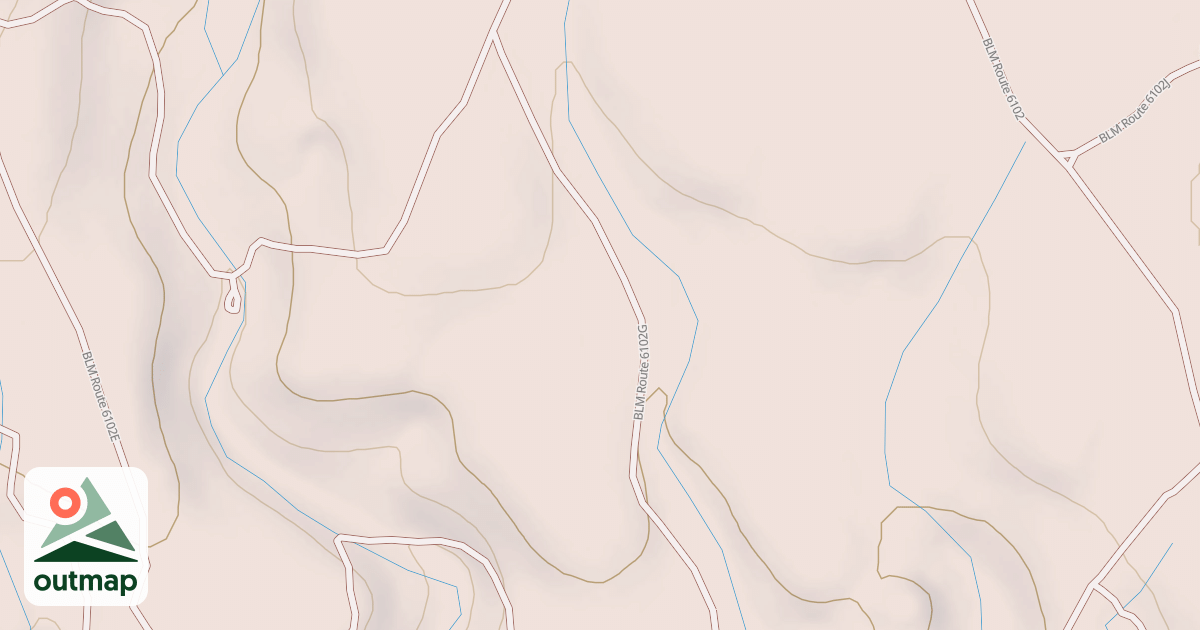 Map of BLM National GTLF Public Motorized Roads 4fa15510-a769-46f0-8517-c86bb5417454