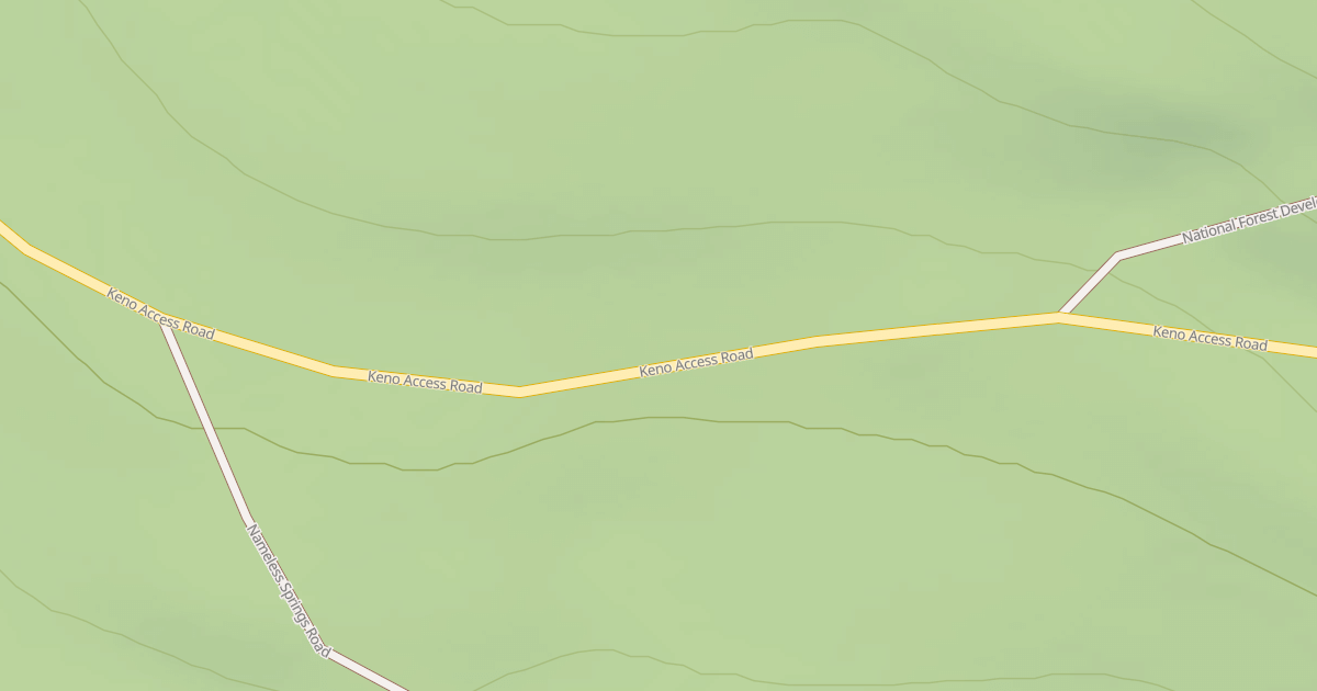 Map preview of Keno Access
