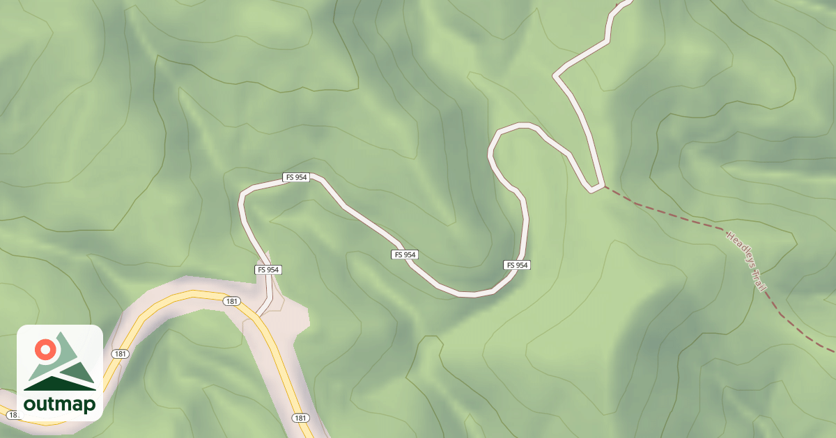 Map of FOX CAMP