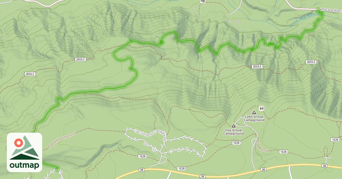 Map of Hermonator Shortcut