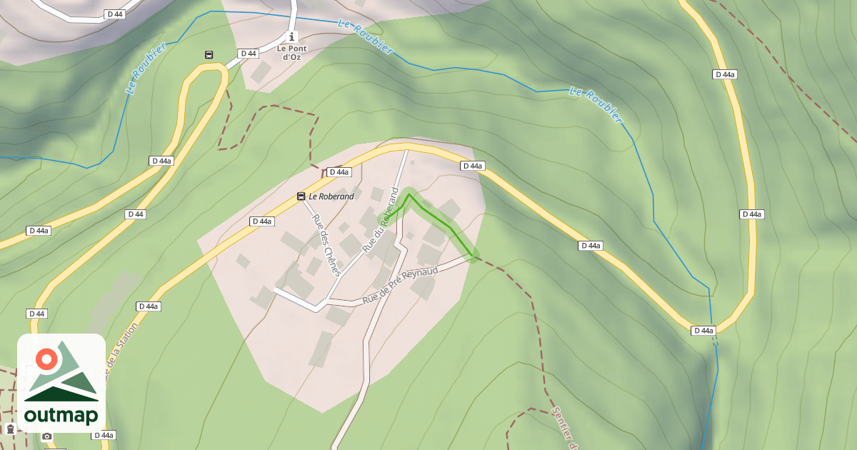 Map of Rue de Chasterand