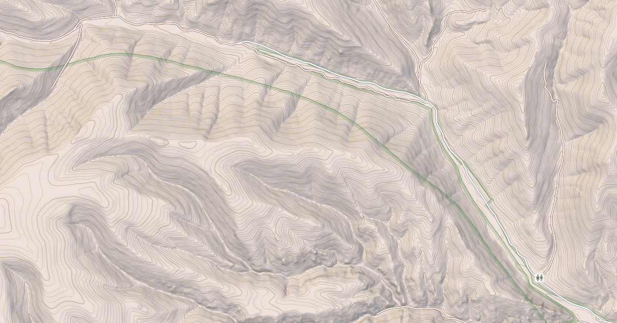 Map preview of YOGO CREEK