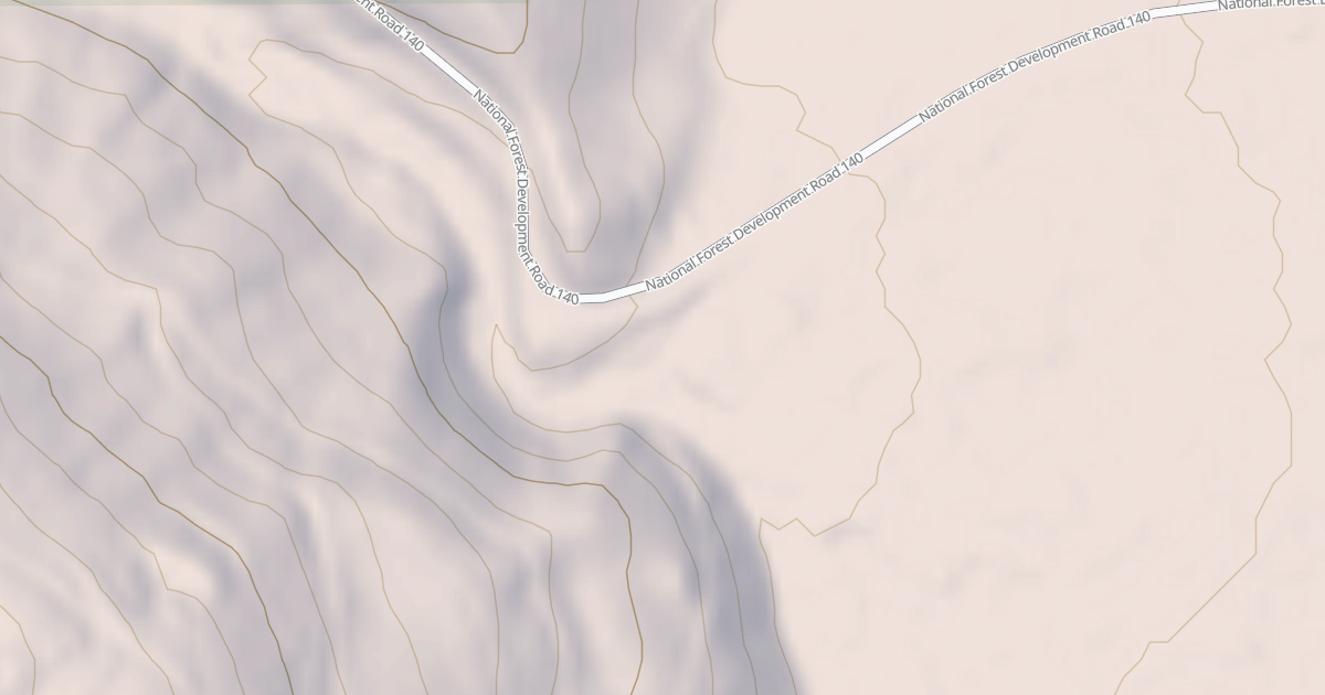 Map preview of USFS Motor Vehicle Use Map Roads {7110D4D8-C4A4-4FAB-B755-2429299A0FBA}