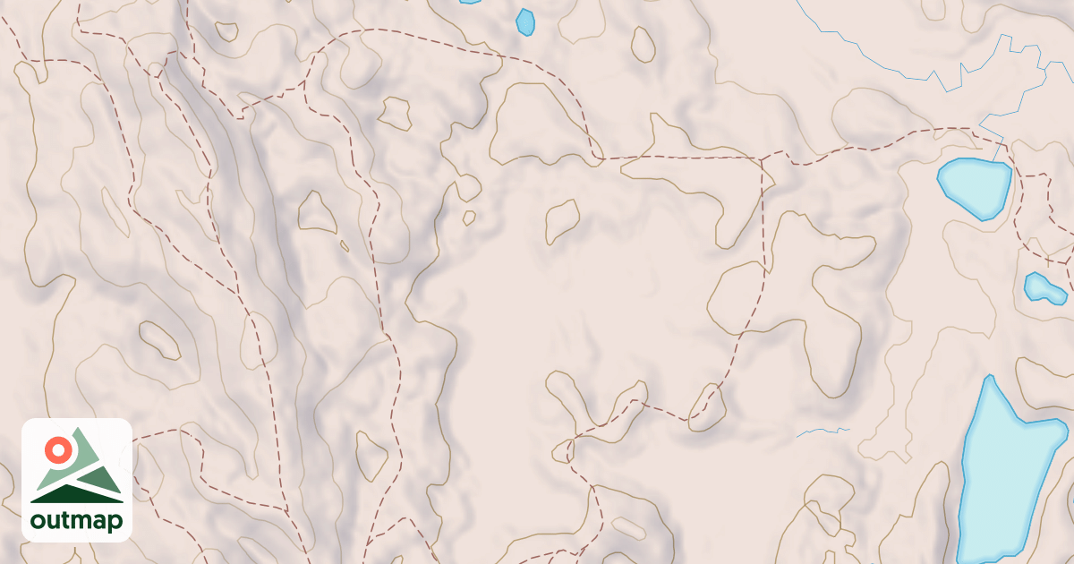 Map of Ortonville Rec. Area Snowmobile Trail;ortonville Rec. Area Equestrian Trail