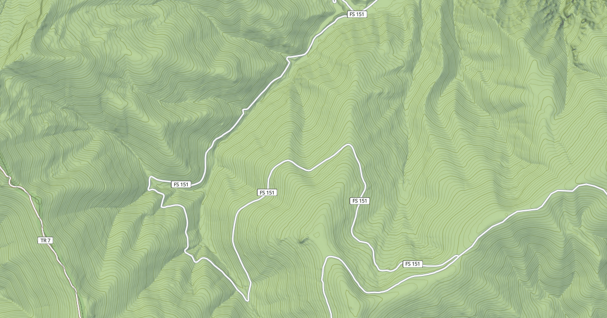Map preview of MARTEN CREEK ROAD