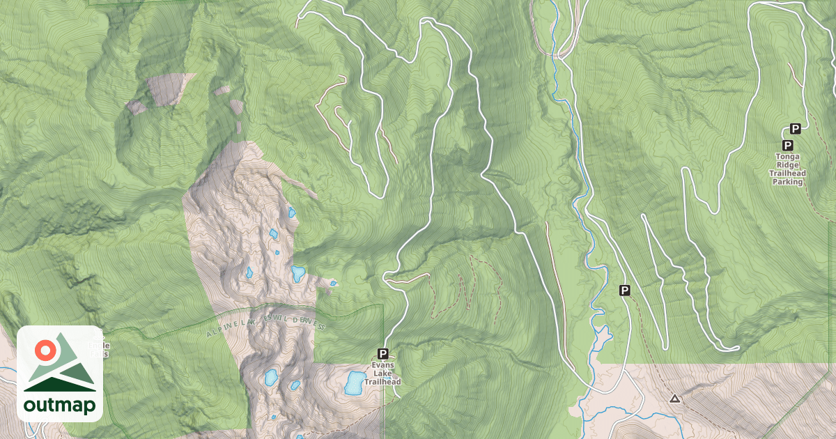 Map of 2504-B ROCK LK.