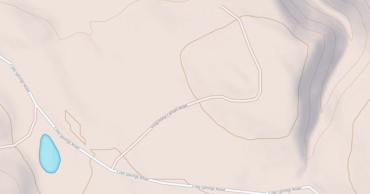 Map preview of FROG POND CORRALS