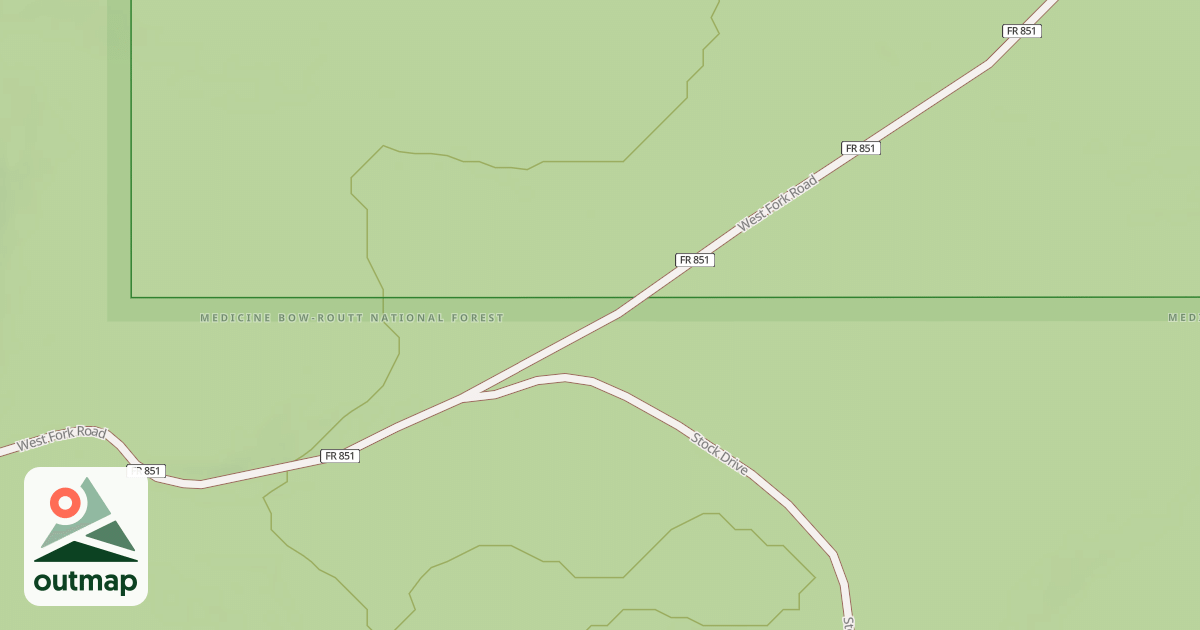 Map of FLETCHER PARK