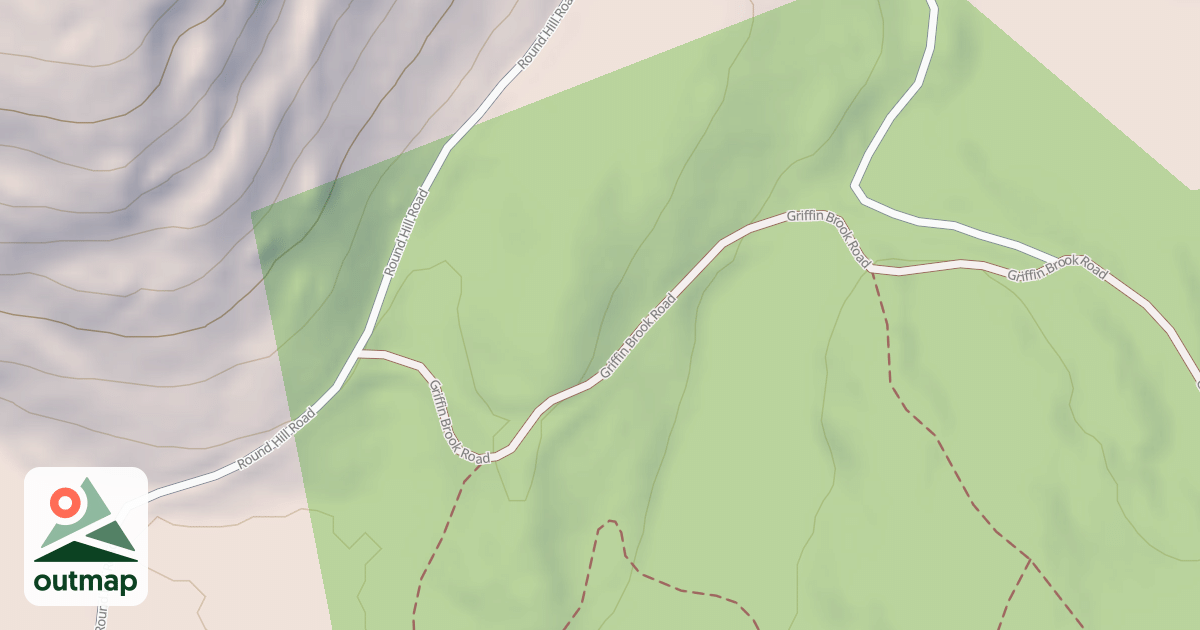 Map of Griffin Brook Road