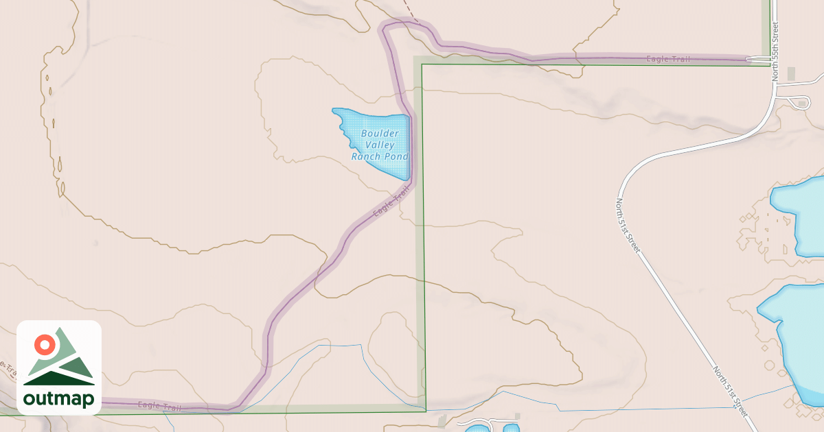 Map of Eagle Trail