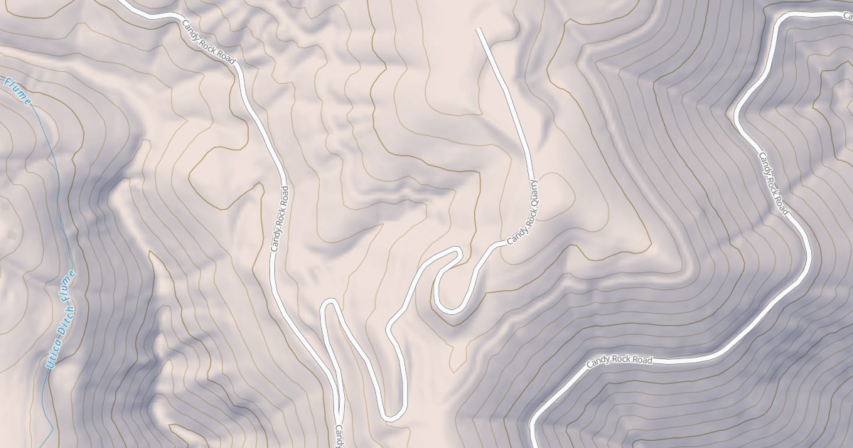Map preview of TUNNEL MUCK PILE RD