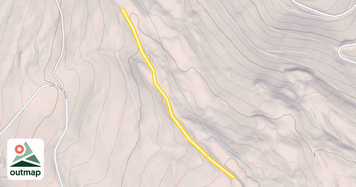 Map of Ridge Run