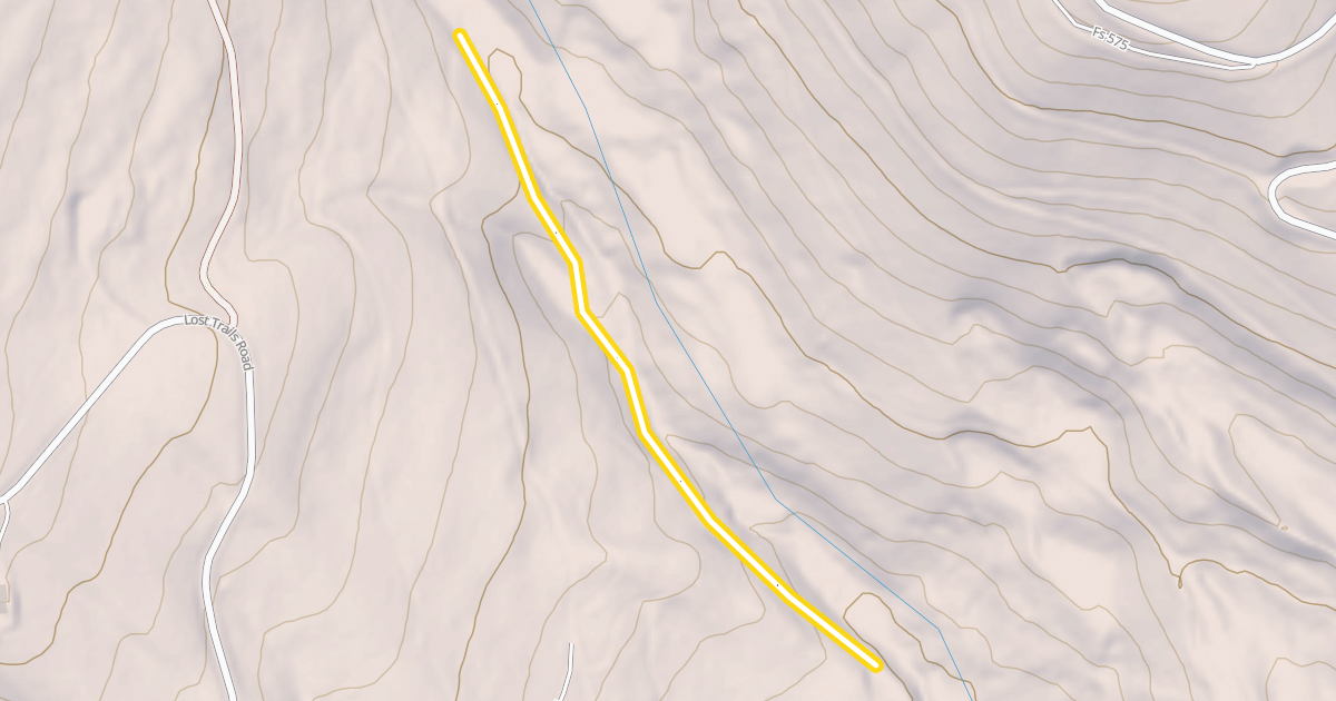 Map preview of Ridge Run