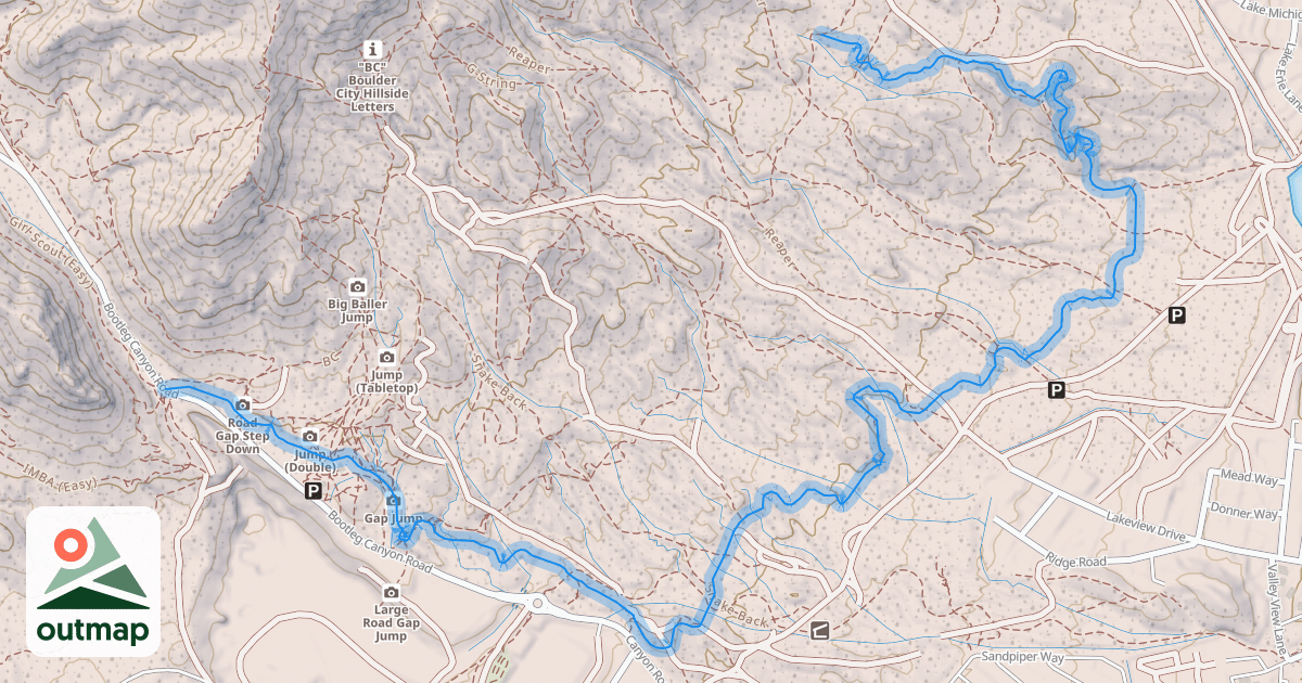 Map of Lower Lake View