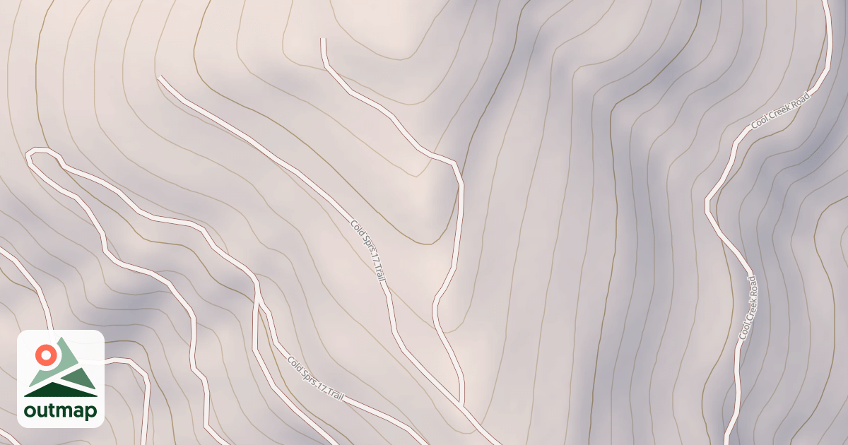 Map of COLD SPRS 18