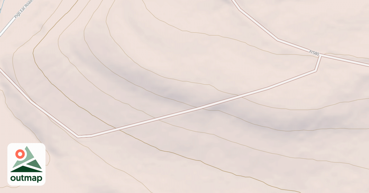 Map of TIMBERLINE ATV B LOOP