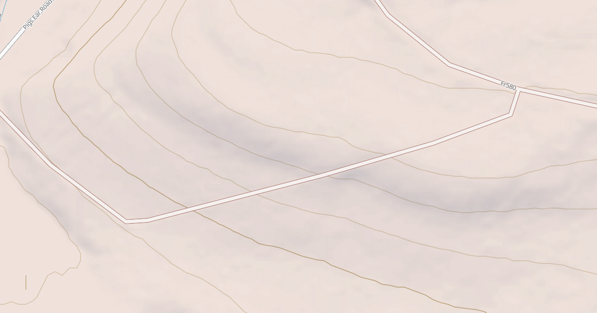 Map preview of TIMBERLINE ATV B LOOP