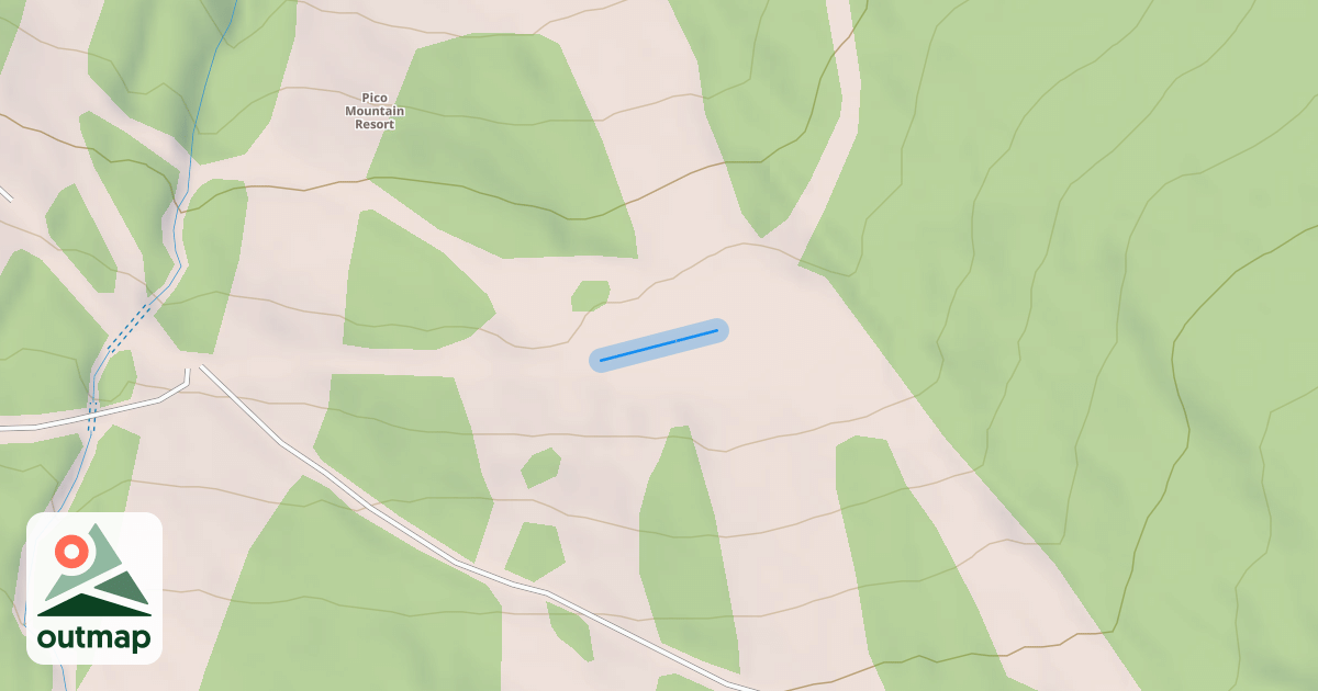 Map of Charlie's Highway