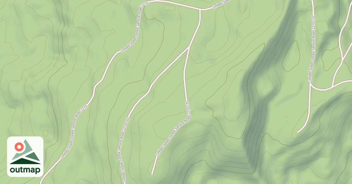 Map of USFS Motor Vehicle Use Map Roads {4453A201-6107-443A-8B14-82EBD6E6D8CC}