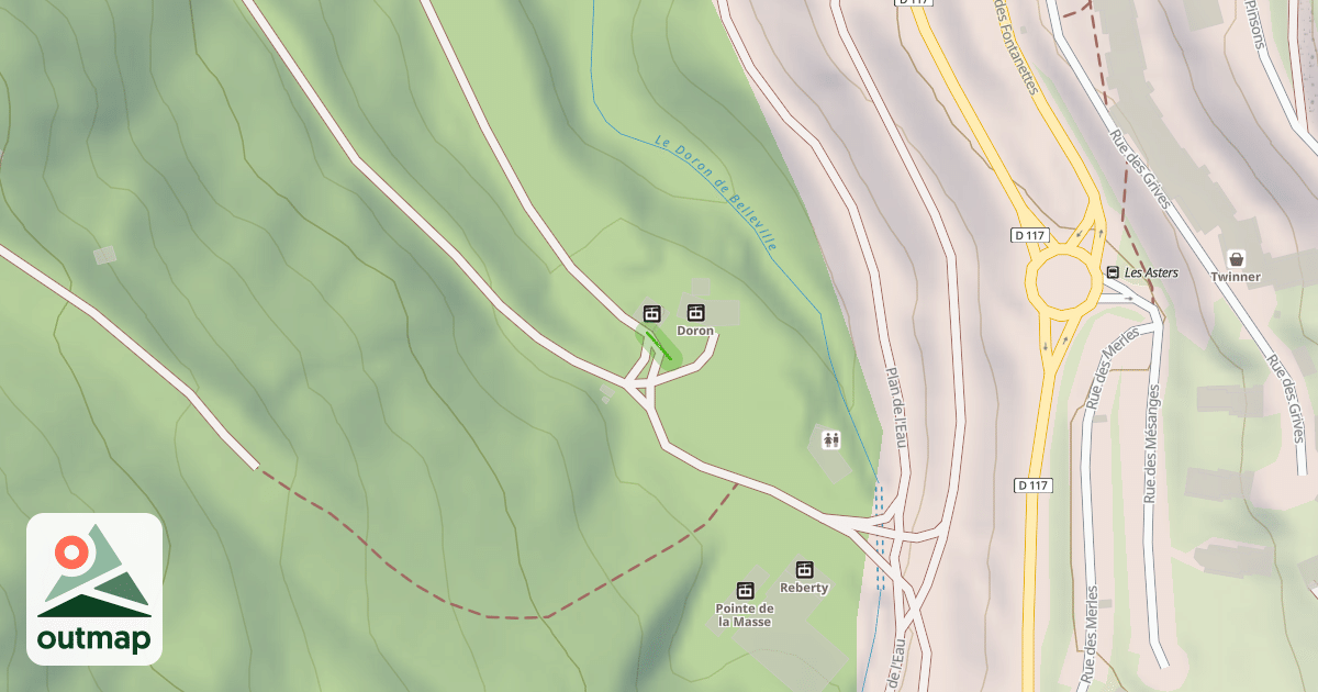 Map of Boulevard du Doron