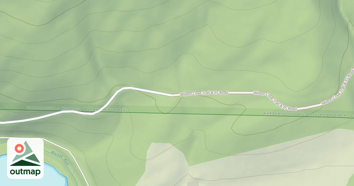 Map of WILSON COVE