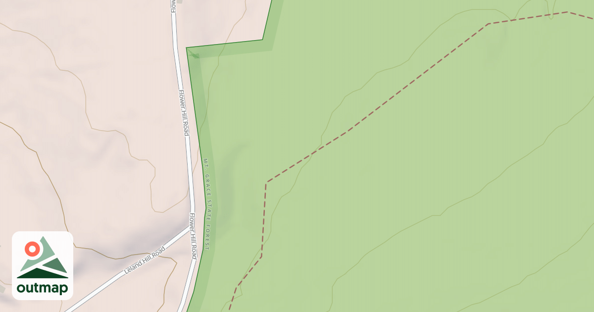 Map of Round the Mountain  Trail