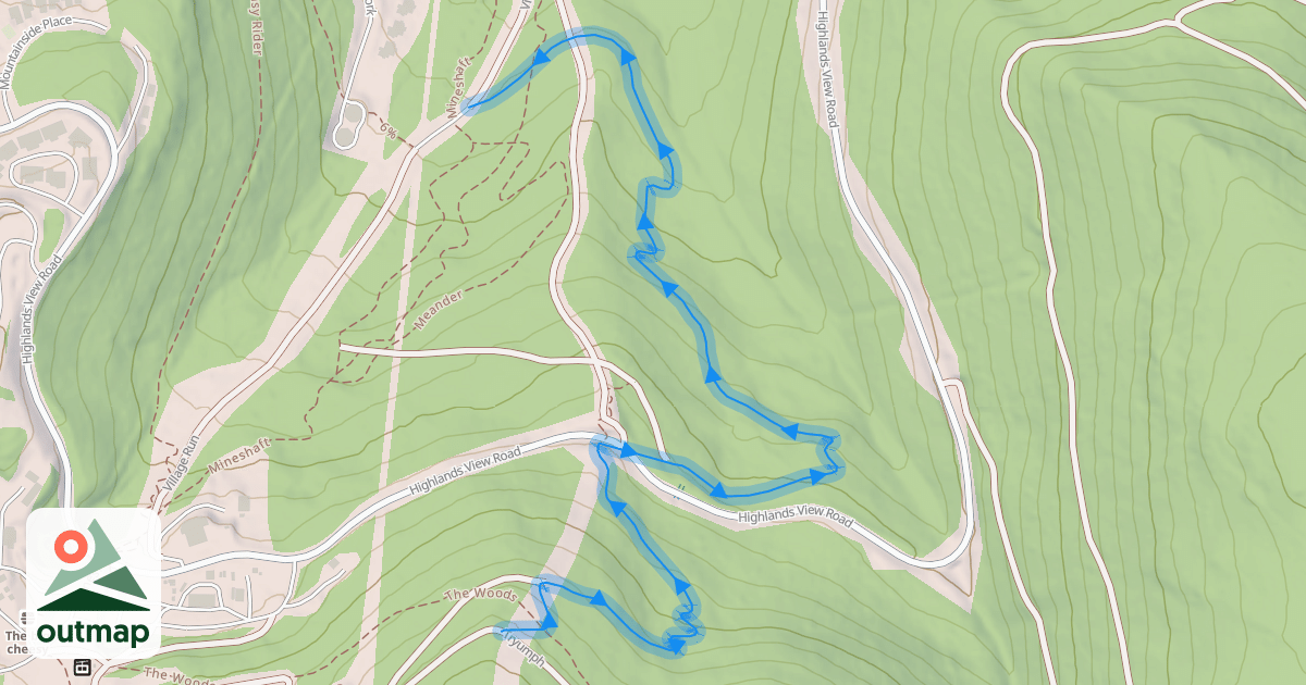 Map of Bill-E-Goat