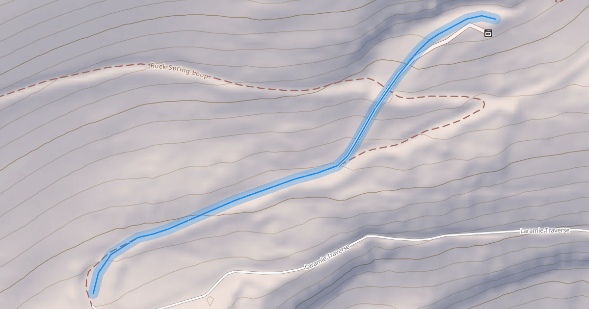 Map preview of Hanging Rock