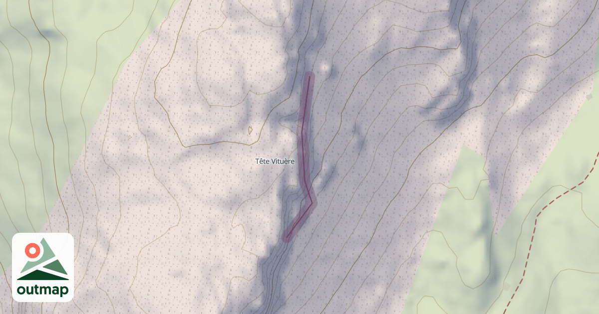 Map of Climbing Crag