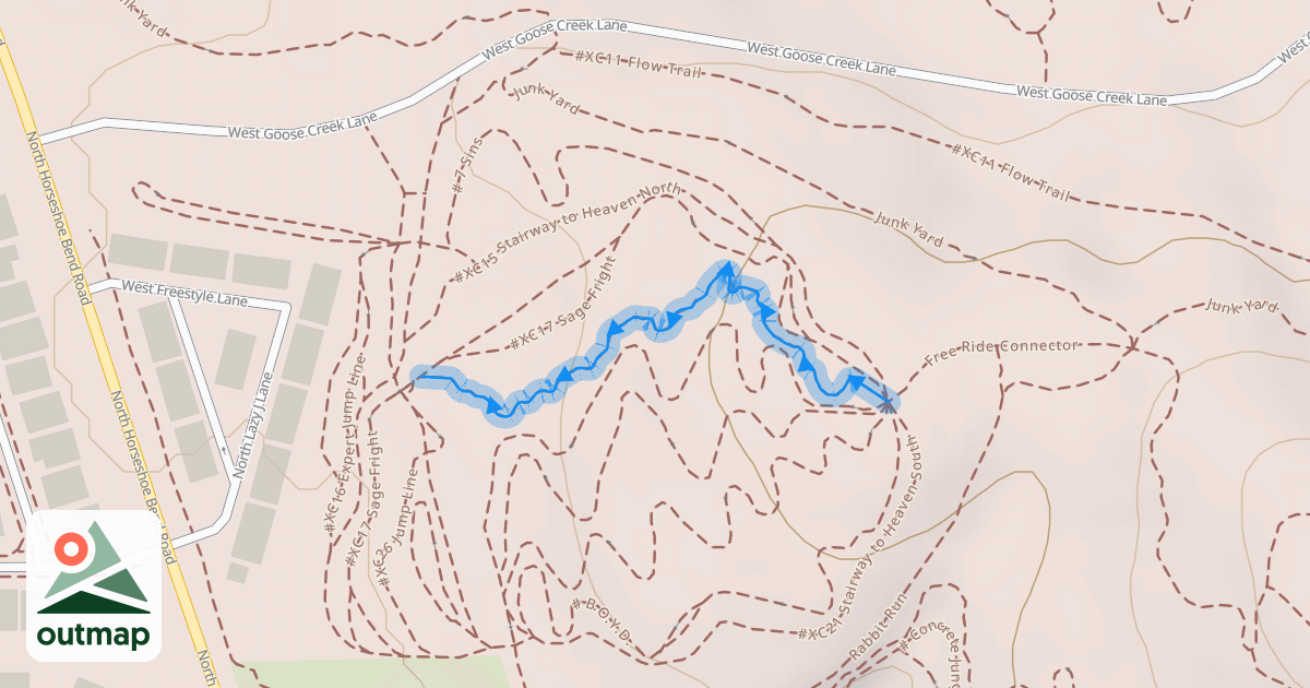 Map of #XC30 Zipper