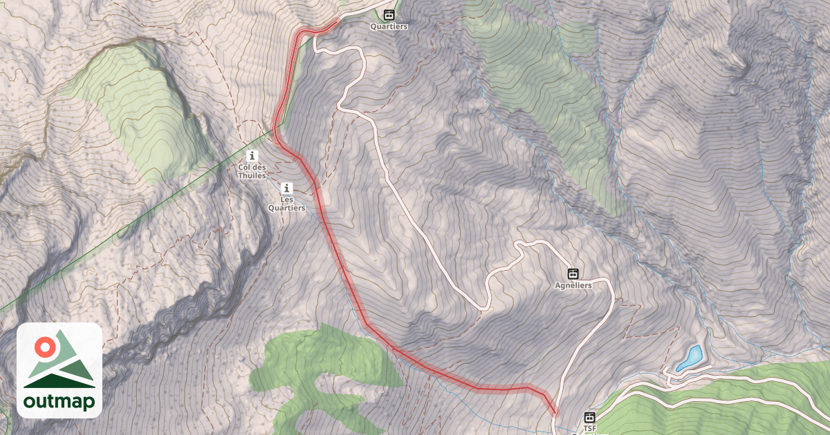 Map of Séolane