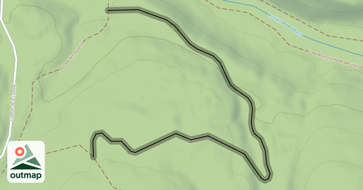 Map of 30 Les Crans