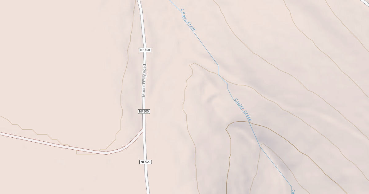 Map preview of USFS National Forest System Roads {5EC51D37-34C6-40D3-B0F8-A055553D07D1}