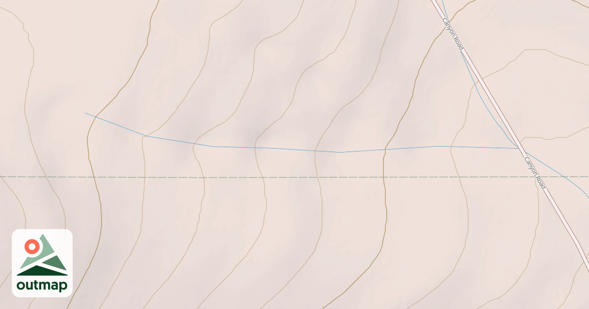Map of FENCELINE SPUR