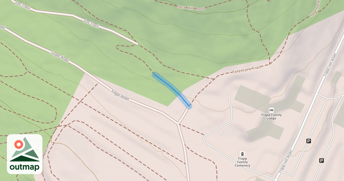 Map of Lodge Spur