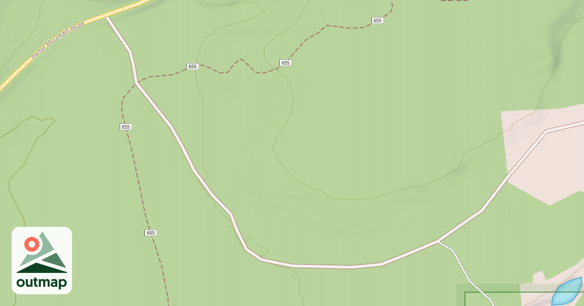 Map of USFS National Forest System Roads {AEA89A2D-64B3-495E-AD55-8BF2DFBE84FB}