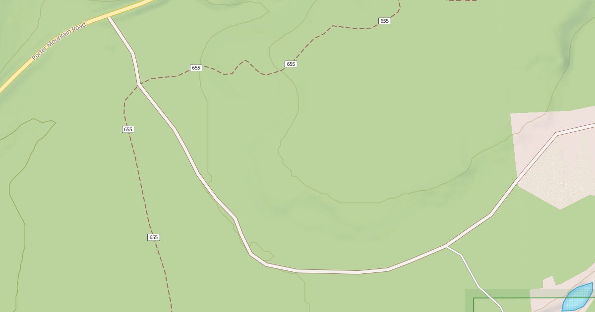 Map preview of USFS National Forest System Roads {AEA89A2D-64B3-495E-AD55-8BF2DFBE84FB}