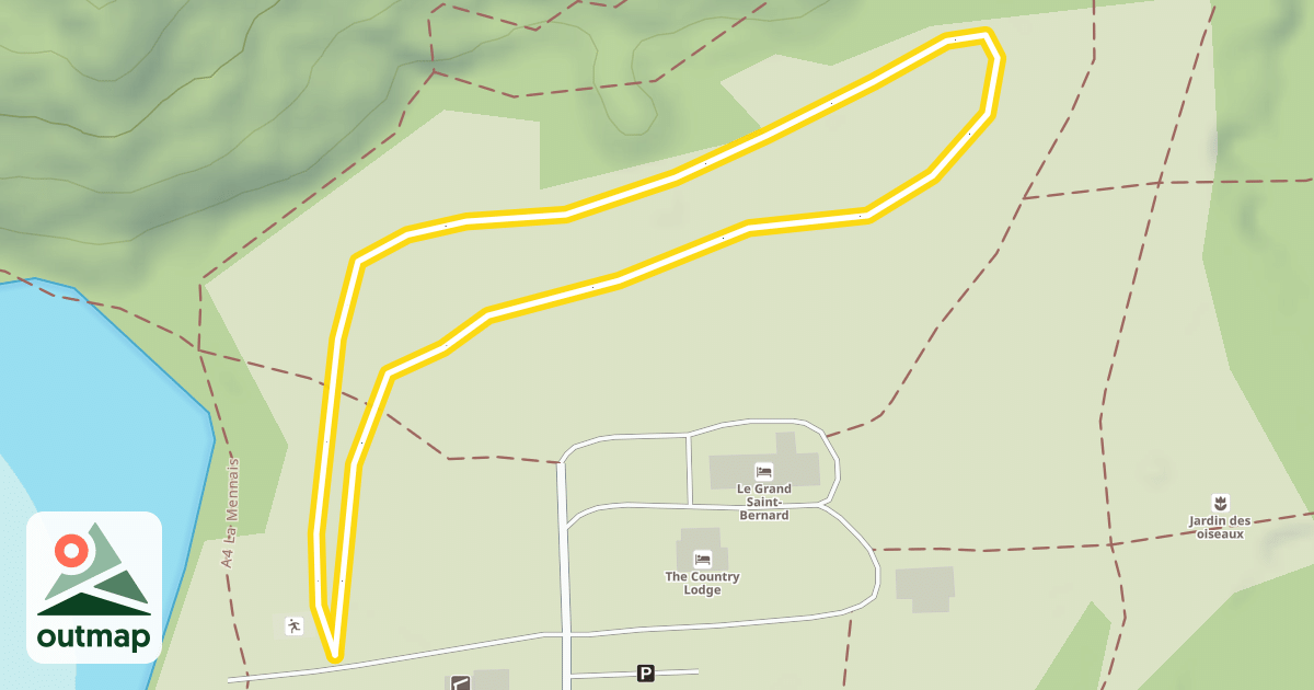 Map of A4 / Le Mennais