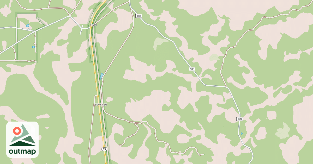 Map of USFS Motor Vehicle Use Map Roads {2A70793F-D8BC-495D-B8AE-037CE9491570}