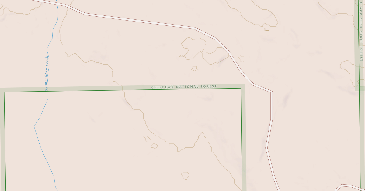 Map preview of EAST SKIMMERHORN CREEK