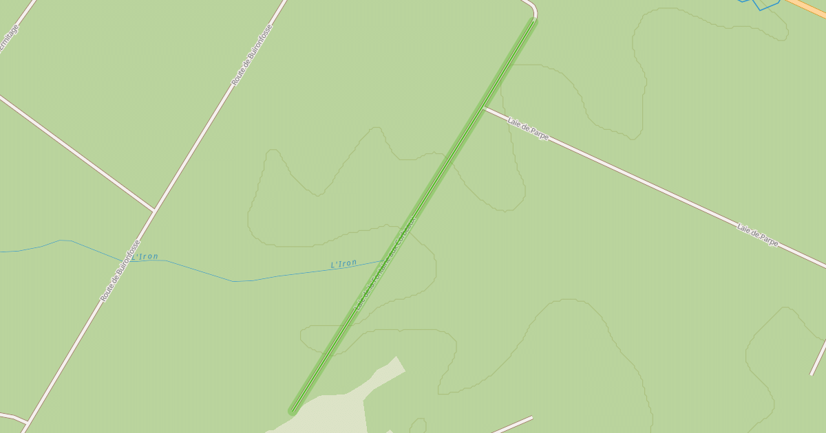 Map preview of Laie de la Fontaine aux Corbeaux