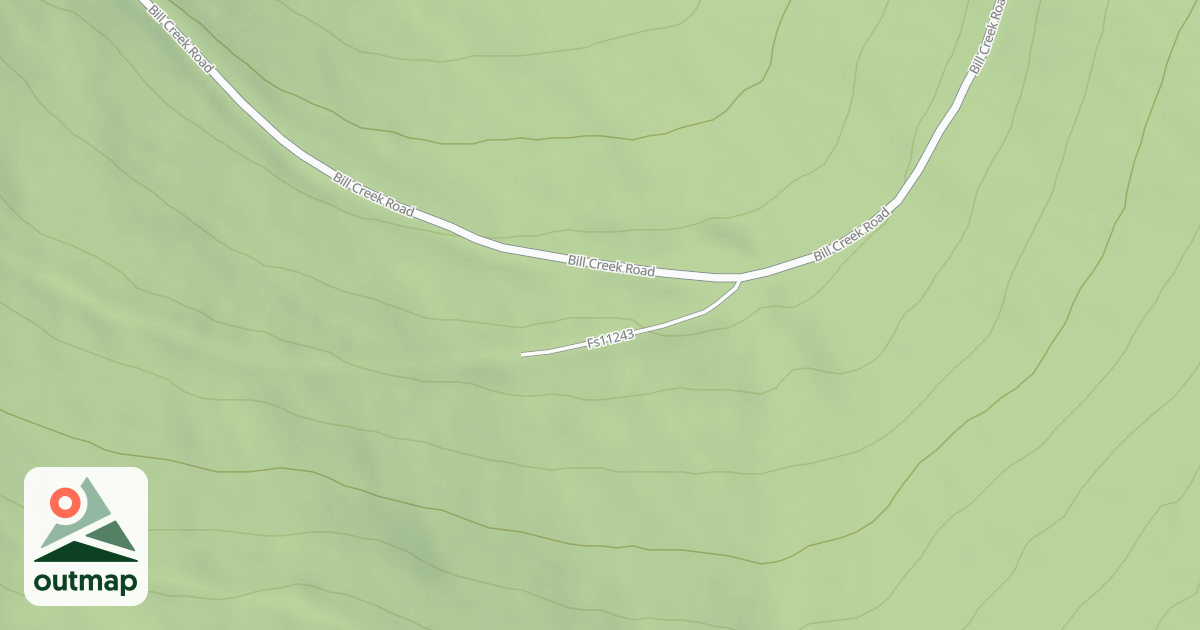 Map of BILL OVERLOOK