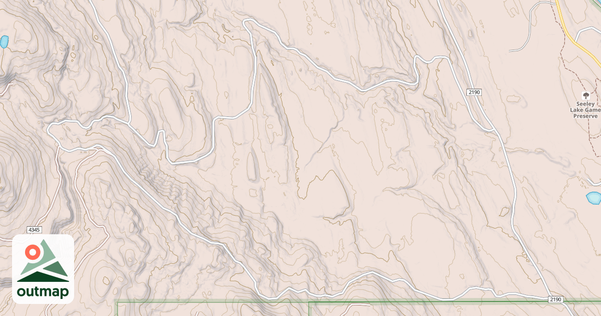 Map of Archibald Loop