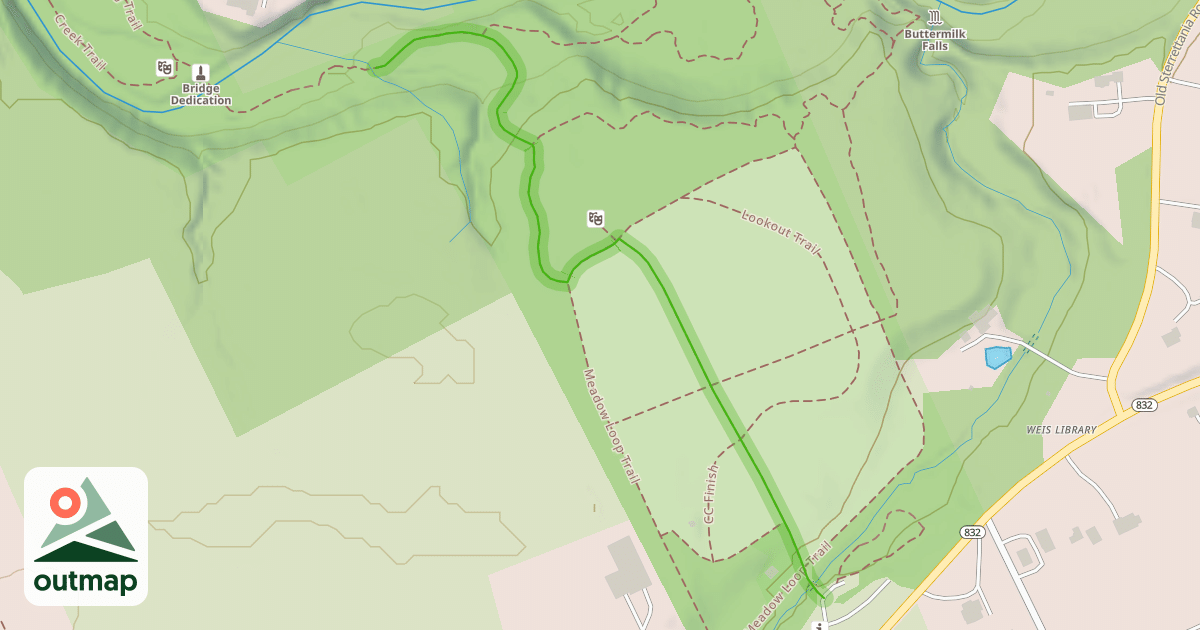 Map of Greenway Trail