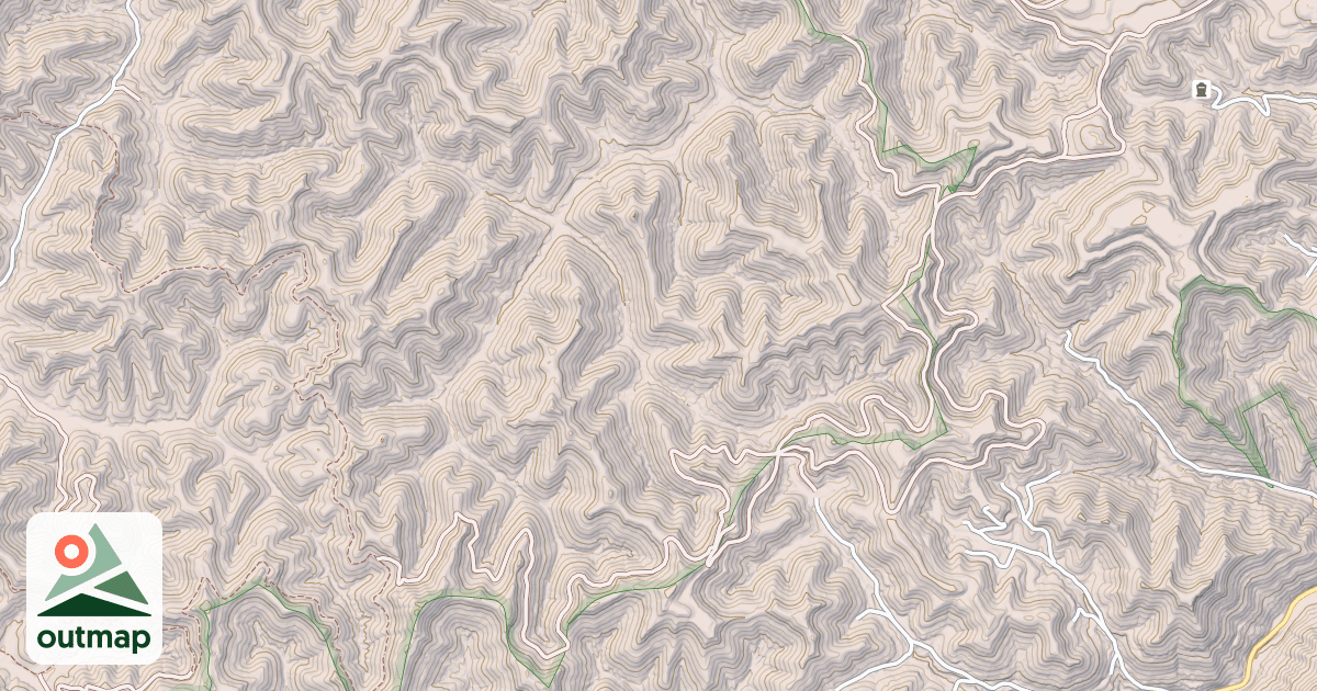 Map of USFS Motor Vehicle Use Map Trails 20626