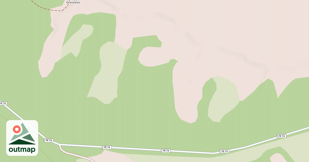 Map of USFS Motor Vehicle Use Map Roads {80BEB1BC-0525-4B9F-B7BB-6F18752FBF0B}